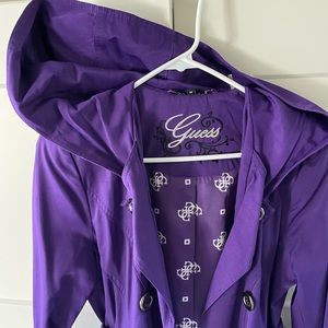 Guess purple lightweight jacket